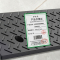 梦涵杰 台阶垫斜坡垫橡塑路沿坡板黑色 100*30*15cm 个
