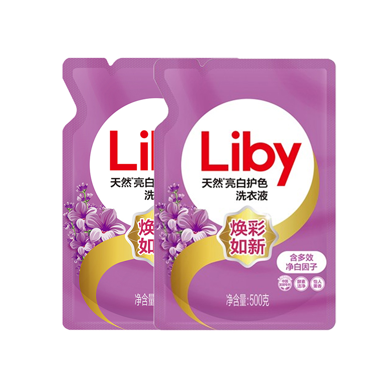 立白洗衣液套装500g*2袋深层去渍xyy_lby_xyy_500-2