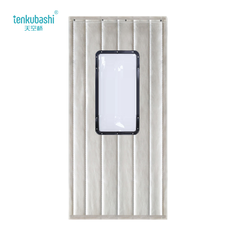 天空桥 棉门帘 MML-96银灰色40*80cm五层棉 平方米高清大图