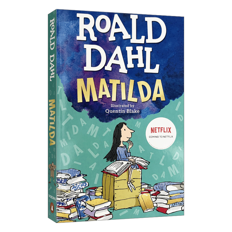 罗尔德达尔小说集 [正版]华研原版 玛蒂尔达 英文原版 Matilda 全英文版 罗尔德达尔经典童话 Roald Dah高清大图
