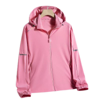 健訫奕天防晒服LS8867 粉色 XXL