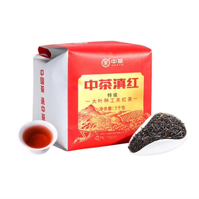 中茶滇红特级大叶种工夫红茶1000g(单位:袋)