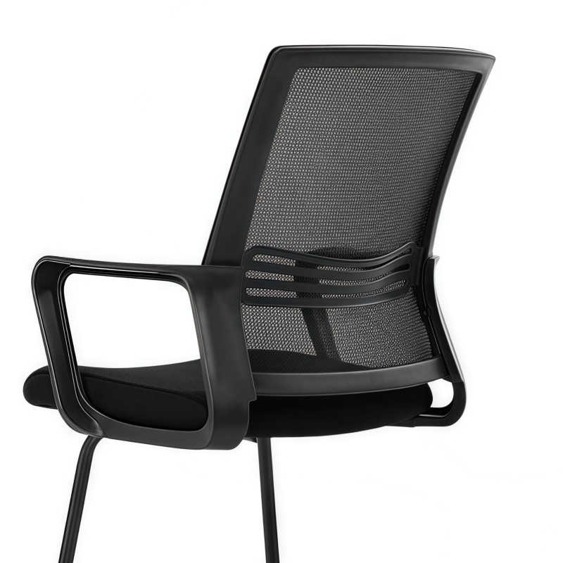 义尊 办公椅 弓形 把高清大图