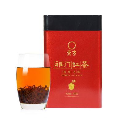 天方祁门红茶 100g/罐装祁 红毛峰 红茶 安徽天方茶叶