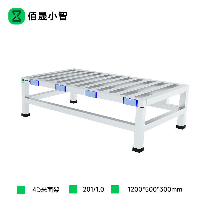 佰晟小智 货架 SFT-L0014A 厨房4D米面架1.2米高清大图