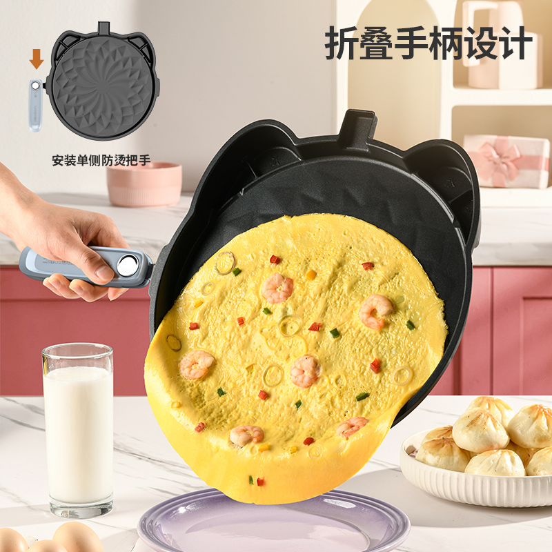 利仁(Liven)上下盘可拆电饼铛LR-J3435高清大图