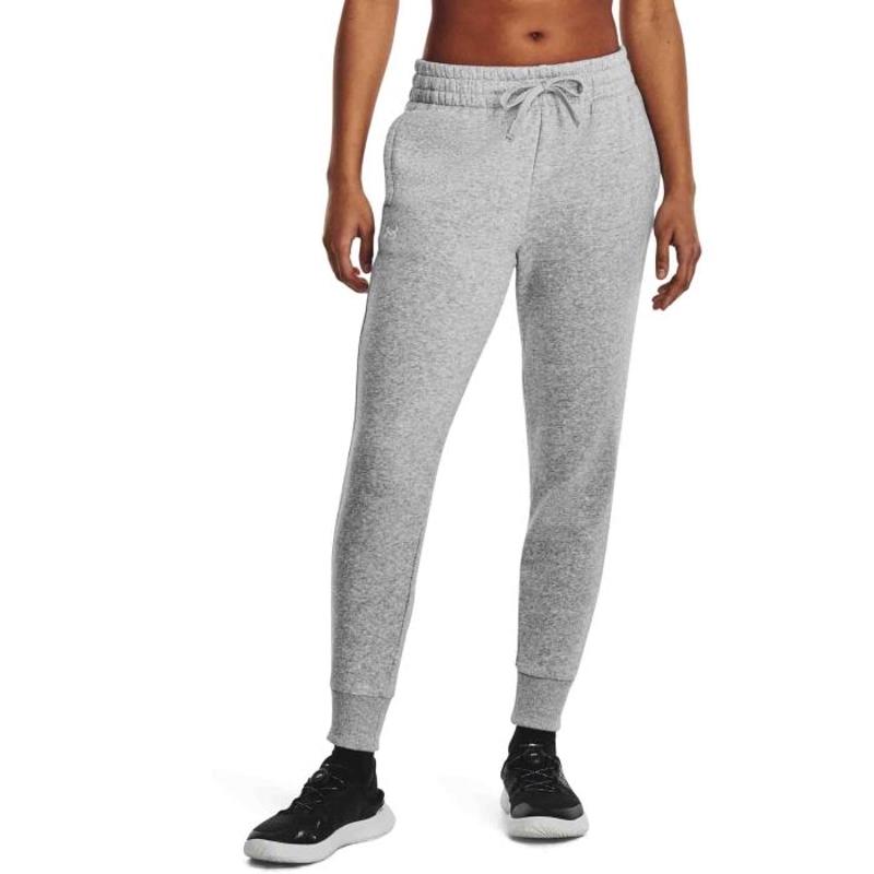 Under Armour女士运动裤女款抓绒 jogger 女生休闲舒适束脚潮流运动裤高清大图