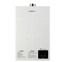 康宝(Canbo)燃气热水器 家用 智能恒温 强排式 公寓洗澡热水 分段燃烧 低水压启动 10升 液化气