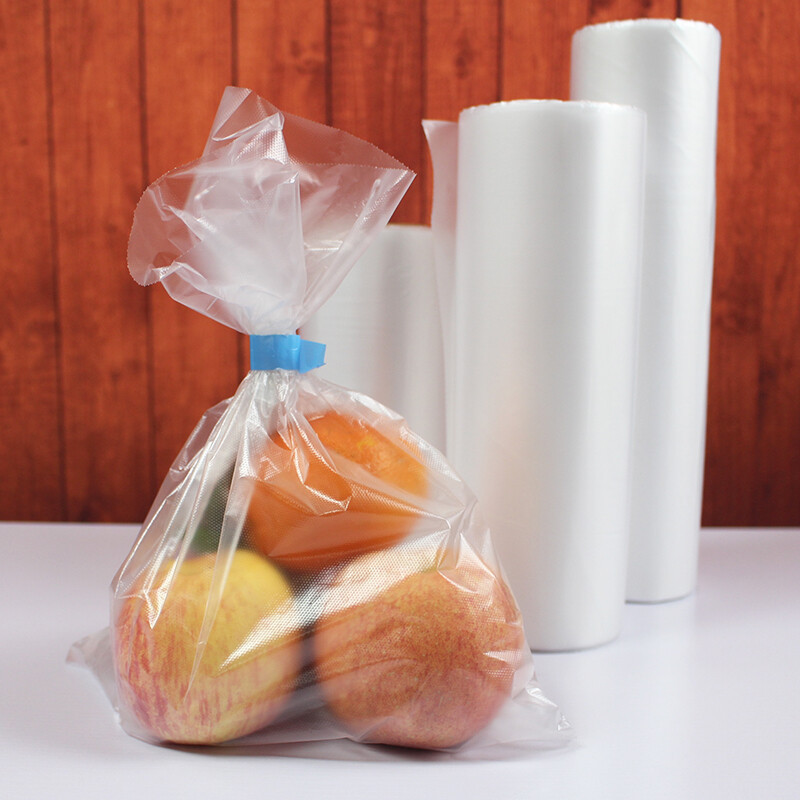 具岩 塑料白色食品袋 34*54cm 50个/把高清大图