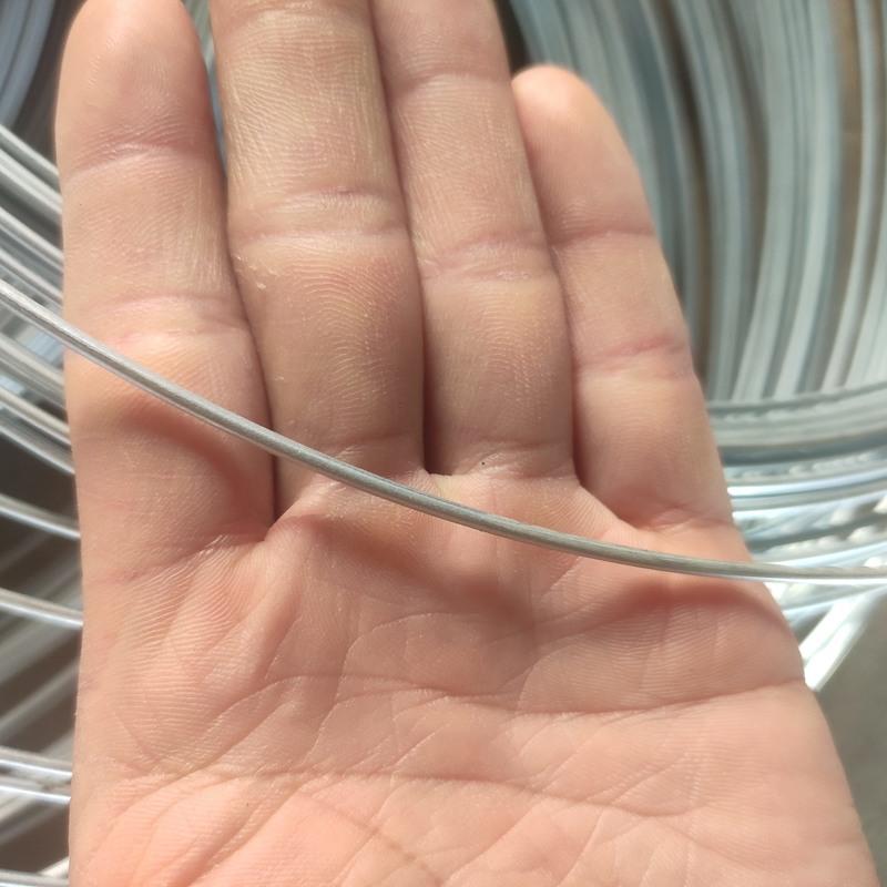 铁丝防锈镀锌软铁丝家用挂窗帘手工diy晾衣铁丝 工地建筑细铁丝线 窗帘铁丝14号4米送钢钉2颗
