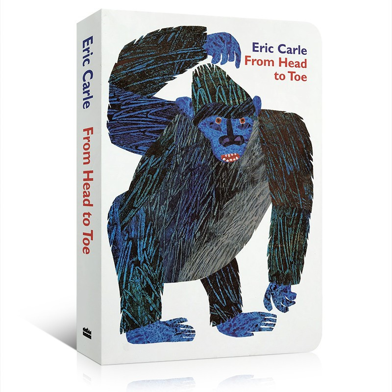 大猩猩[正版]英文原版儿童绘本brownbear棕色的熊好饿的毛毛虫我爸爸