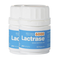 [2瓶装]德国进口乳糖酶(Lactrase)婴儿奶伴侣 调节肠胃宝宝乳糖不耐受吐奶腹泻 60粒/瓶