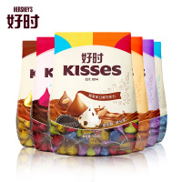 【新品】kisses好时巧克力黑巧口味500g婚庆喜糖 年货巧克力待客糖果 休闲零食