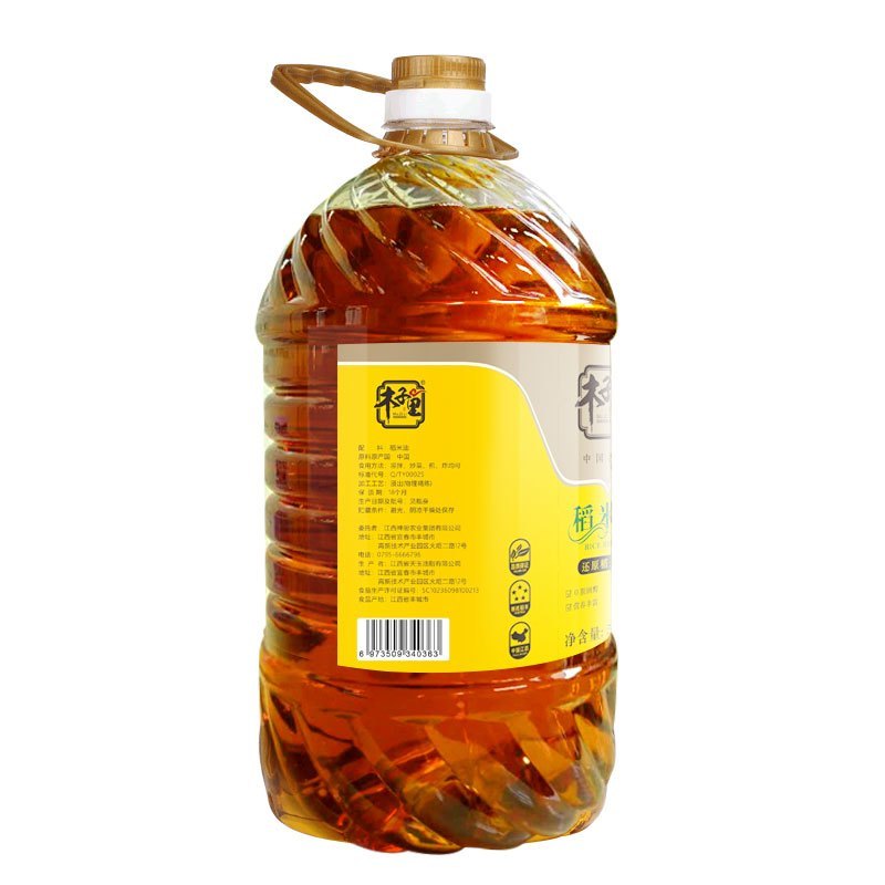 木子里纯正稻米油健康油食用油5L