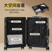 猎豹 铝框拉杆箱行李箱26寸 LB26G/个