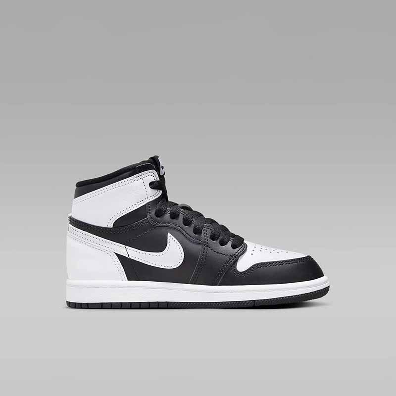 耐克airjordan1aj1黑白高帮儿童篮球鞋童鞋fd1412010