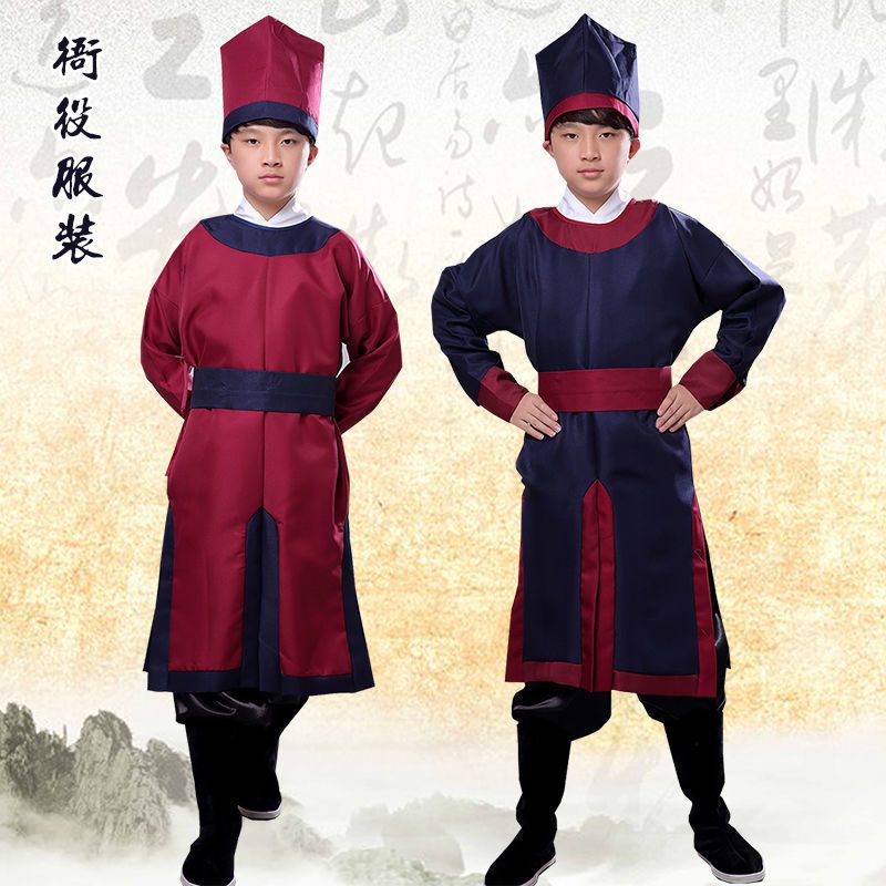 古装明朝衙役捕头捕快服装成人官兵狱卒表演服轿夫影视戏曲演出服