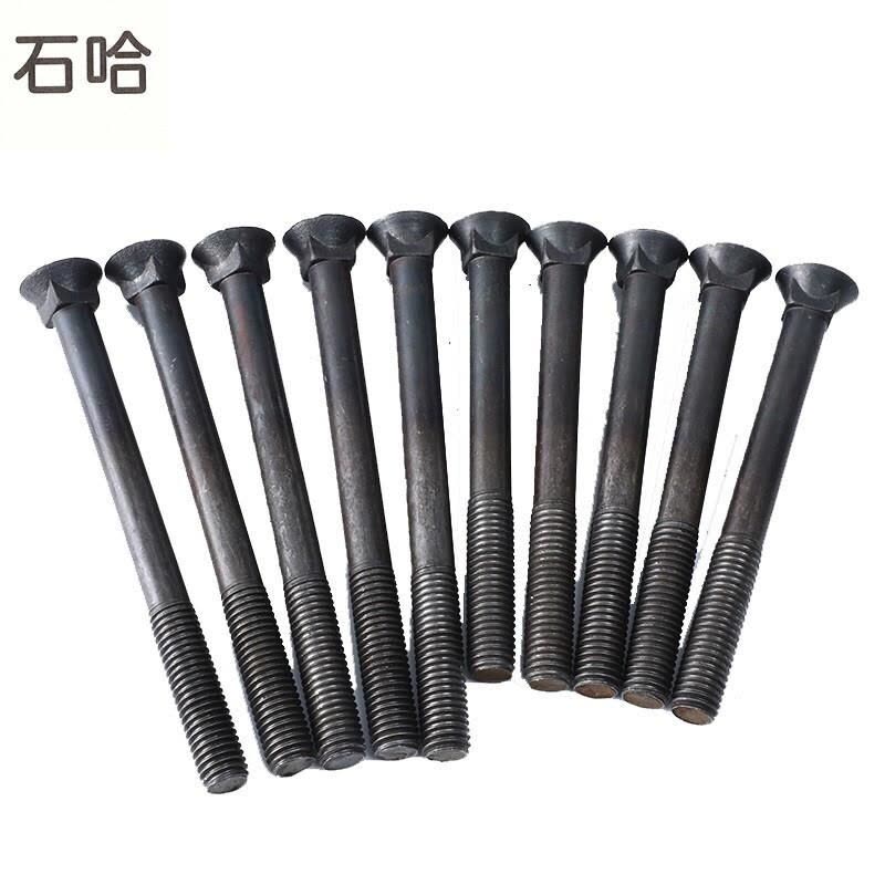 石哈4.8级沉头方颈螺栓M12(个)图片