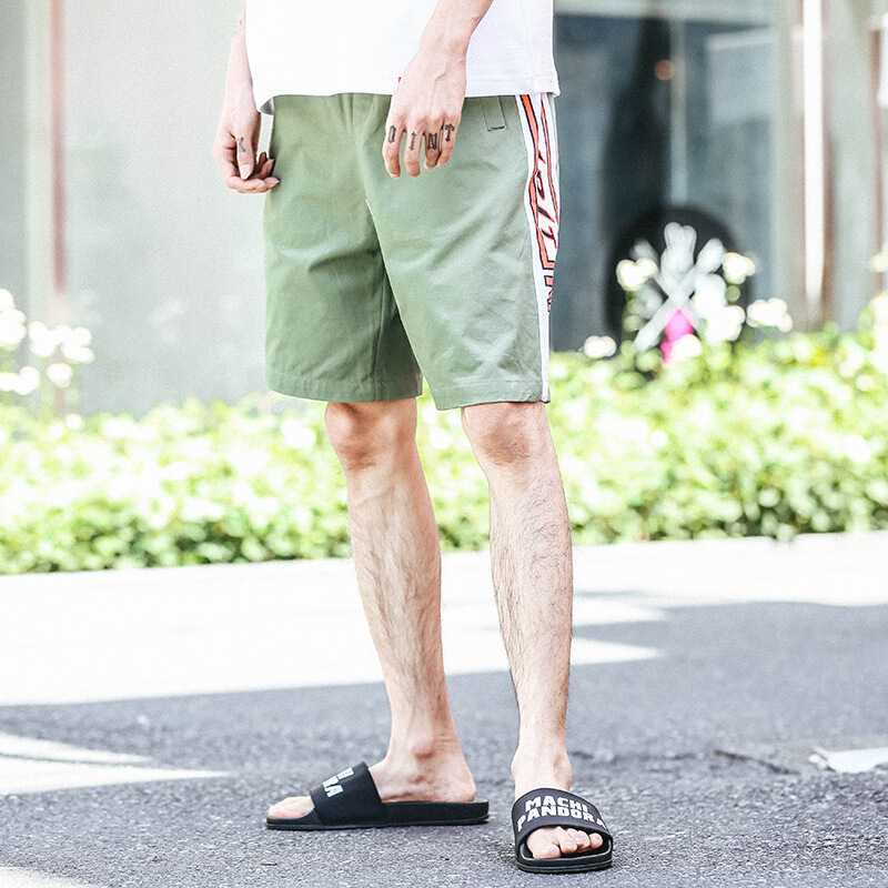 东京衣柜男装夏季男生工装宽松五分裤潮流短裤学生百搭运动休闲裤
