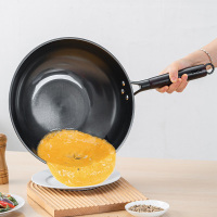 德铂炒锅4.3L凯瑞斯铁锅受热快少油烟不粘锅炒锅DEP-836