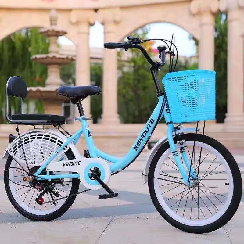 女式超轻自行车学生成人通勤淑女20寸2224hN高清大图