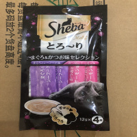 希宝成猫舔食软包罐海鲜+三文鱼 48g