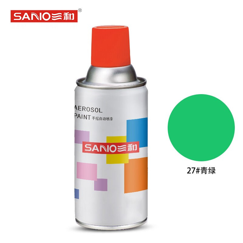 三和(SANO)普通自喷漆 工业防腐汽车轮毂改色划痕修复手喷漆 350ml 1瓶 (2瓶起订)