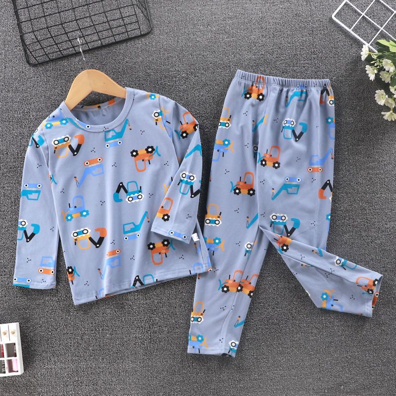 儿童内衣套装秋衣秋裤男女童睡衣家居服婴儿衣服春莎丞