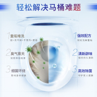 蓝月亮强效厕清洁厕剂500g 马桶清洁剂 强效配方除重垢 辟臭除菌