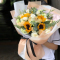 鼎卉鲜花速递 8朵向日葵鲜花花束 送长辈生日礼物 母亲节探望病人鲜花 北京天津杭州全国同城花店送花