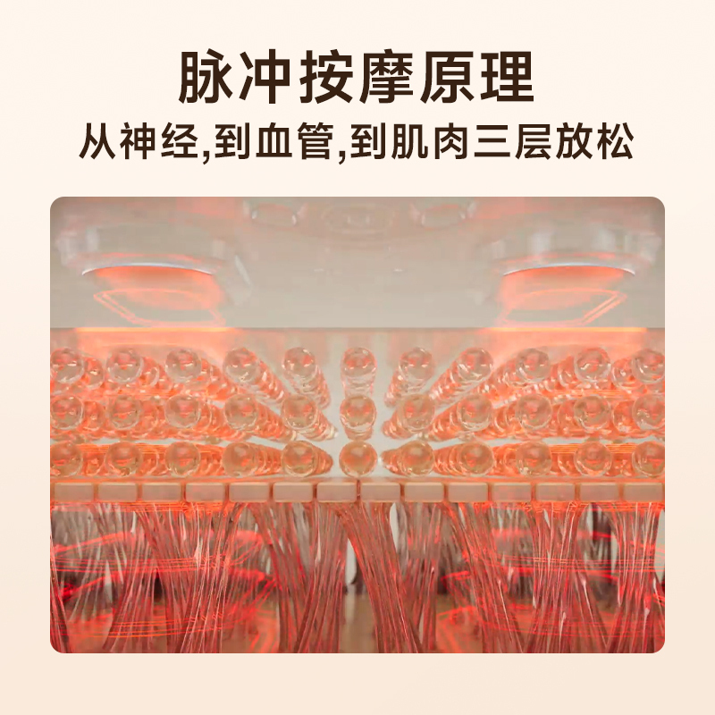 SKG按摩腰带K5系列二代 腰椎按摩仪暖宫腰带护腰带腰背热敷脉冲护腰仪 礼品高端送父母长辈 生日礼物