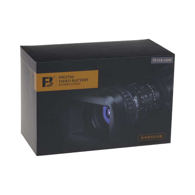 沣标VLB-220W 广播级 V口专业摄像机 V型卡口电池监视器 补光灯V口电池大容量电池电源