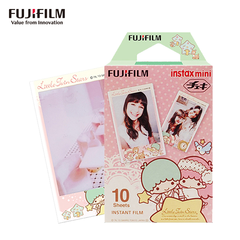 富士(FUJIFILM)INSTAX 拍立得相纸 mini可爱双子星相纸 mini系列相机通用快显胶片(10张)