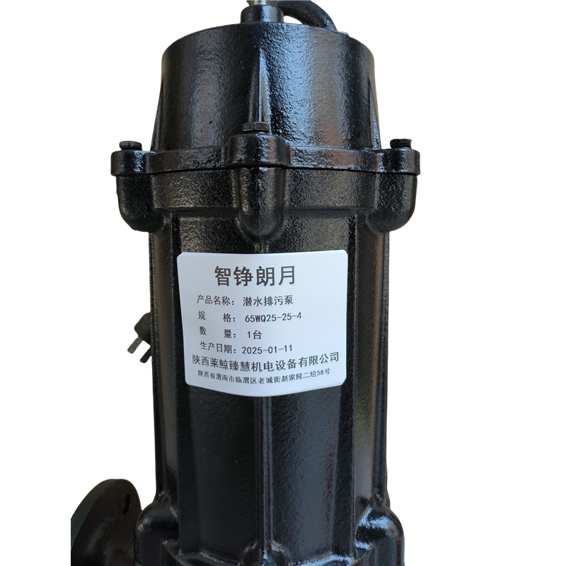 智铮朗月 潜水排污泵 65WQ25-25-4 台高清大图