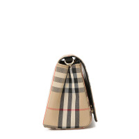 BURBERRY NOTE 口盖包 字母印字标 经典条纹织物 8026454