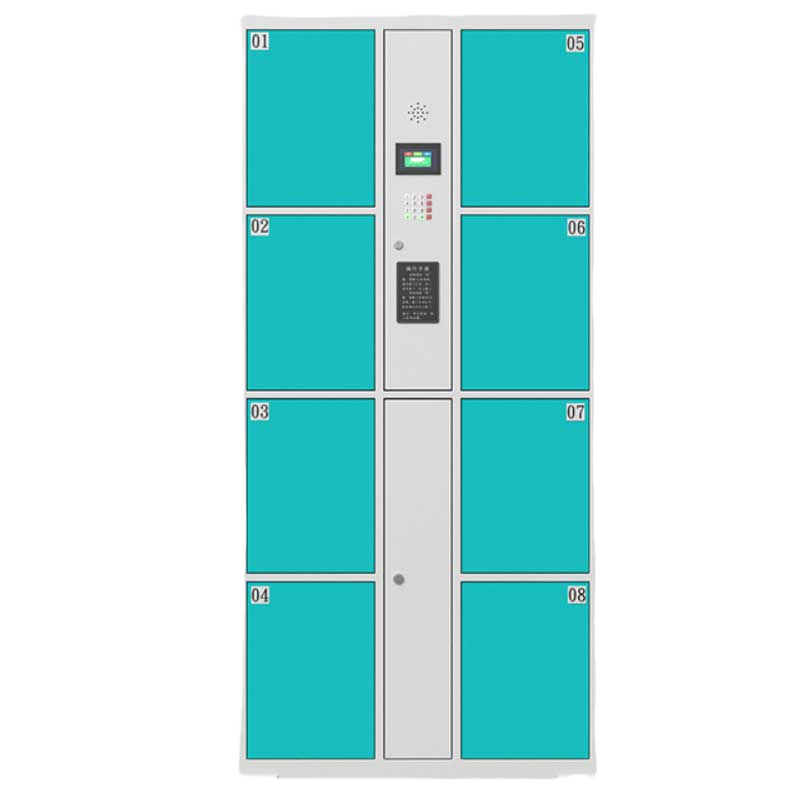 铭思达智能存包柜8门自编码台高清大图