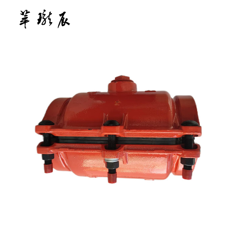 萃珑辰 球墨铸铁直管哈夫节(包铸铁管)DN100*200mm 个高清大图