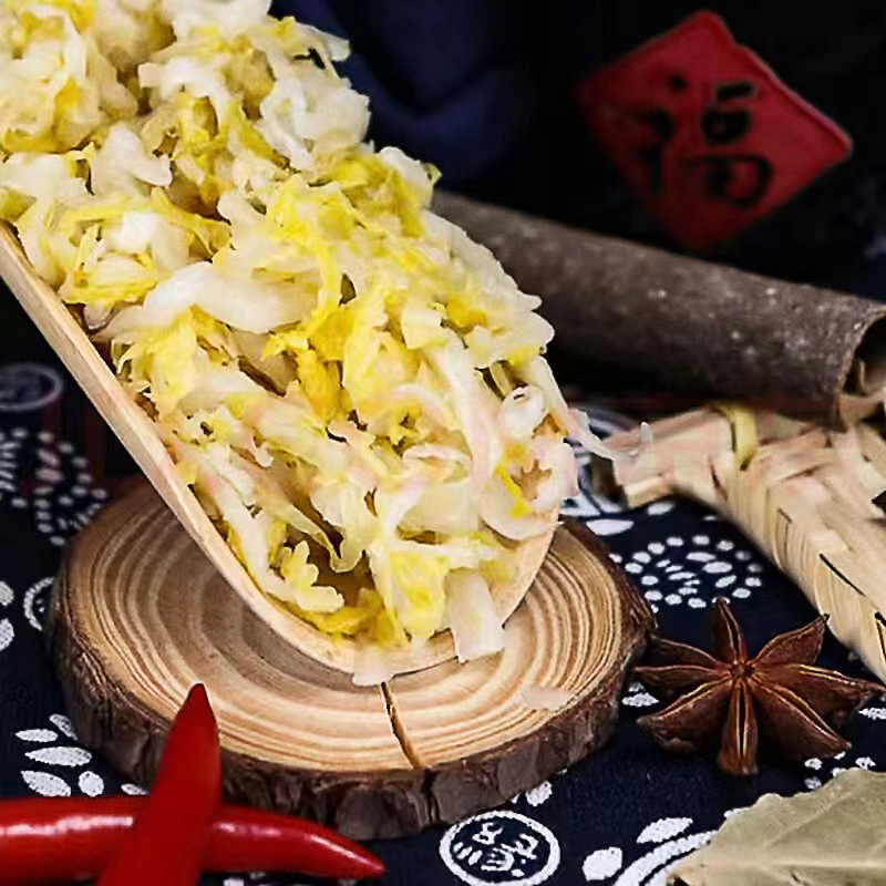 今竹农夫 东北酸菜酸白菜翠花东北酸菜500g*2