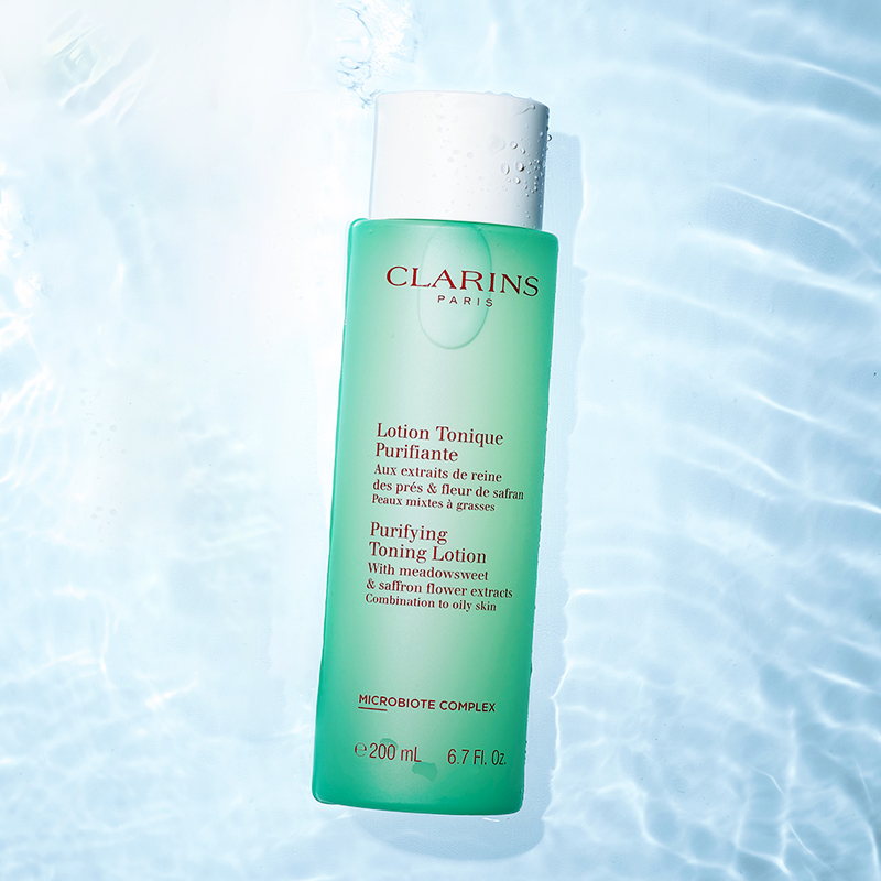 娇韵诗(CLARINS)舒缓柔肤水化妆水200ml 保湿补水 滋润营养 (混合性油性肤质) 绿水200ml高清大图