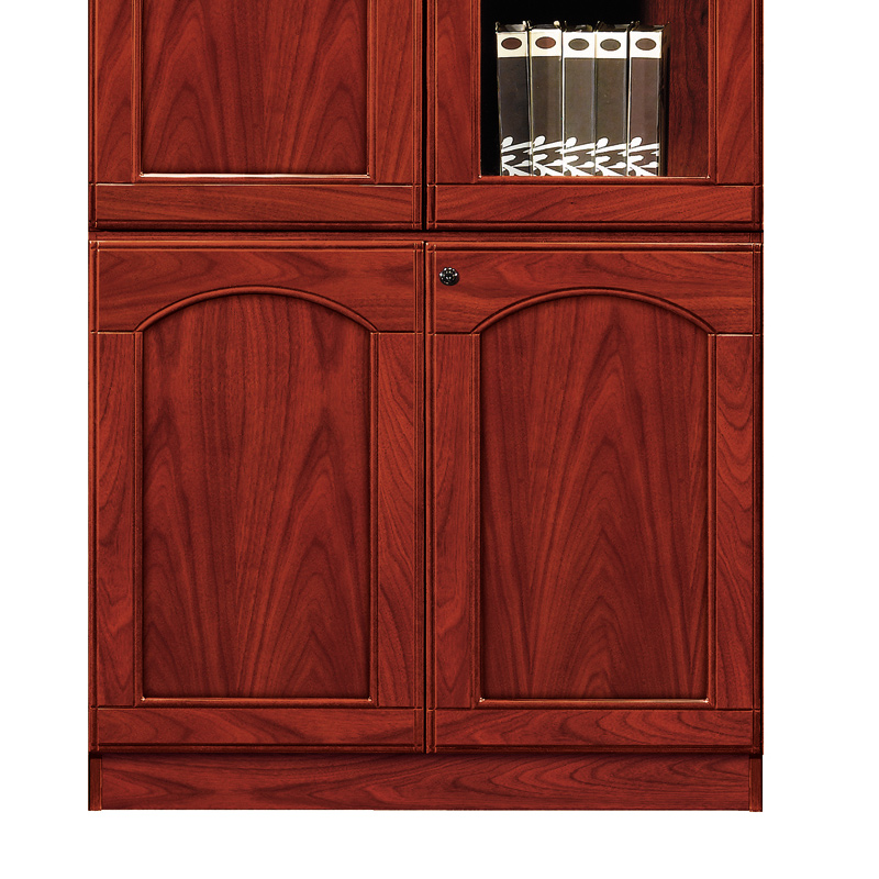 中豫鑫泽 ZYXZ4052416木质文件柜油漆贴木皮资料柜书柜 二门高清大图