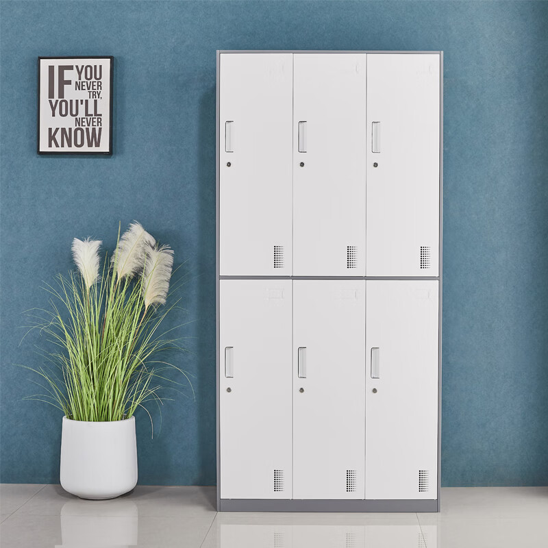 [企诺]衣柜 QNGB06FO-06LPA 900×400×1850mm 人造板 组高清大图