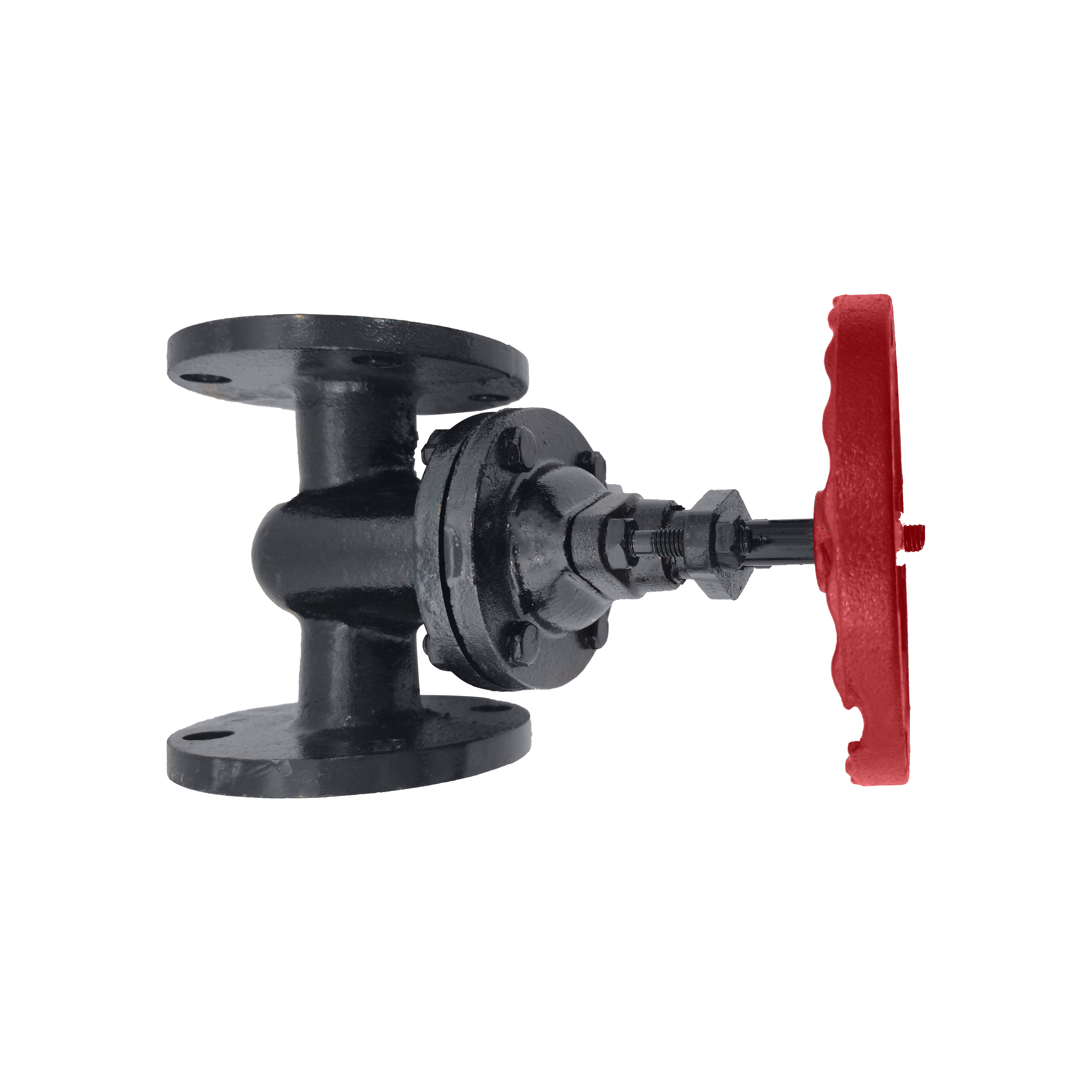 杉外山 法兰铸铁暗杆闸阀门 个高清大图