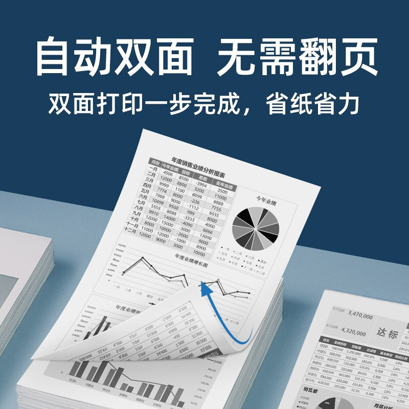 奔图(PANTUM) M7160DW 黑白激光多功能一体机 自动输稿器复印扫描 自动双面办公商用打印机