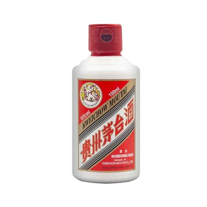 茅台 飞天茅台小可爱 53度酱香型 100ml*10 礼盒装白酒