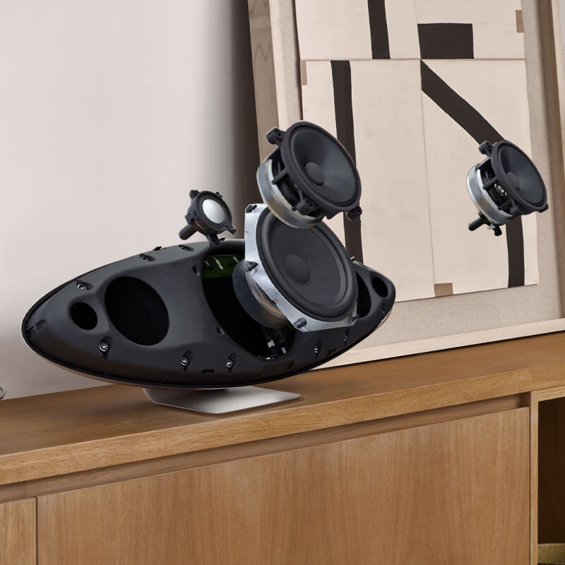 宝华韦健Zeppelin Pro齐柏林飞艇第6代 B&W无线HIFI蓝牙音箱家用桌面音响5代升级 太空灰高清大图