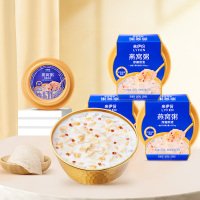 来伊份 厚椰燕麦燕窝粥礼盒1200g(6盒装) 休闲零食送礼团购