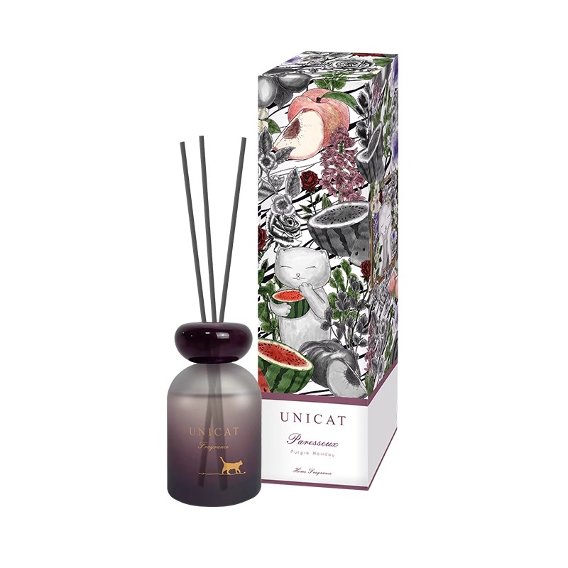 变脸猫懒猫系列无火香薰(紫色假日)100ml