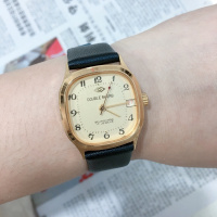 新库存老表北京双菱双城金盘男女手动机械表数字收藏价值90年代同款