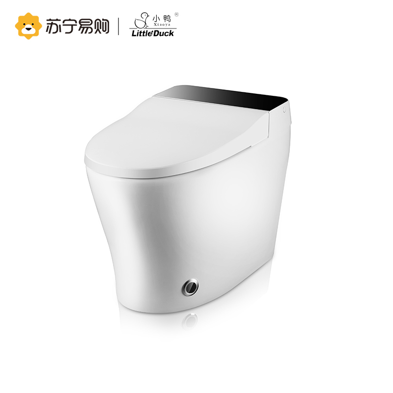 小鸭牌智能马桶一体式全自动冲水翻盖家用多功能即热虹吸式坐便器XYZBY-7601 305mm坑距