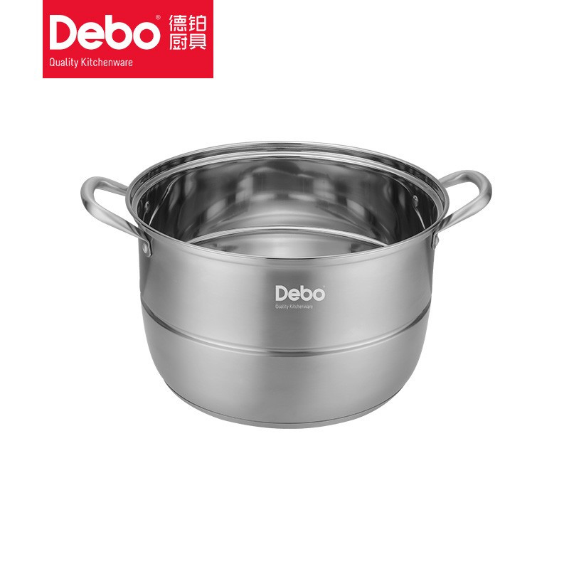 德铂 安吉洛双层复底蒸锅 DEP-696 304不锈钢28cm 单位:个